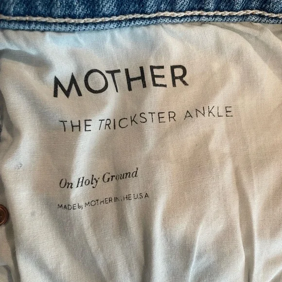 EUC Mother Trickster Ankle in On Holy Ground. Size 31. - Picture 6 of 6